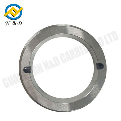 YG8 YG15 Resistência ao desgaste Carbono de tungstênio caras de vedação com ranhuras D10-600mm