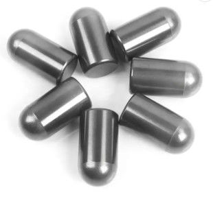 Peças de desgaste de moagem de rolo HPGR pinos de carboneto de tungstênio HRA89